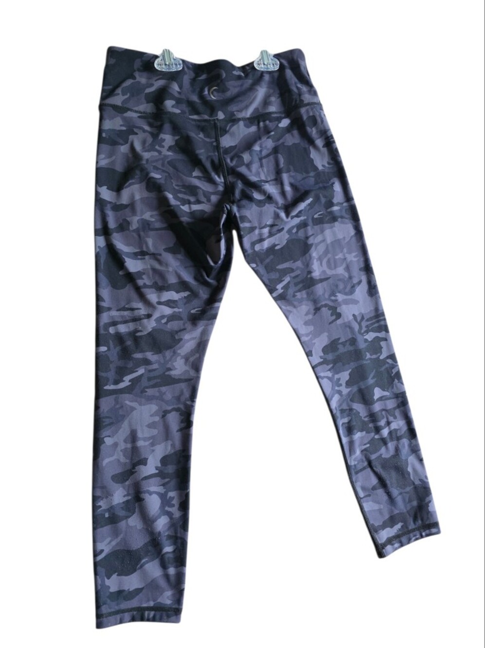ZYIA Active Sz 6-8 Black & Charcoal Camo Leggings